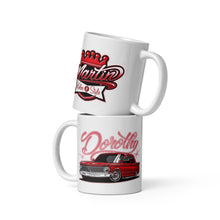 Load image into Gallery viewer, MKS White glossy mug - &#39;62 Comet &quot;Dorothy&quot;
