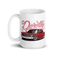 Load image into Gallery viewer, MKS White glossy mug - &#39;62 Comet &quot;Dorothy&quot;
